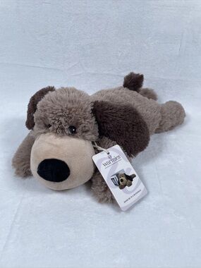 New WARMIES Dog Plush For ALL AGES Microwaveable Weighted Lavender Scented 14" L